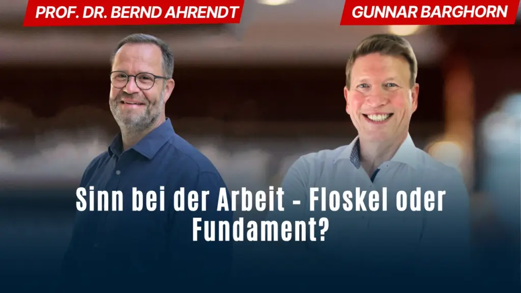 Bernd Ahrendt über Viktor Frankl und vieles mehr